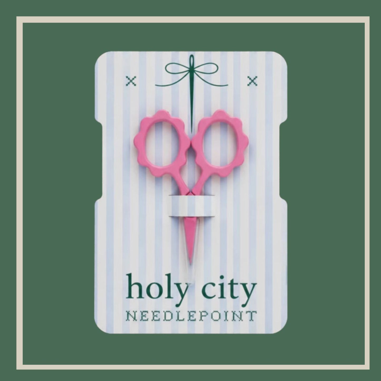 Holy City Needlepoint Scissors