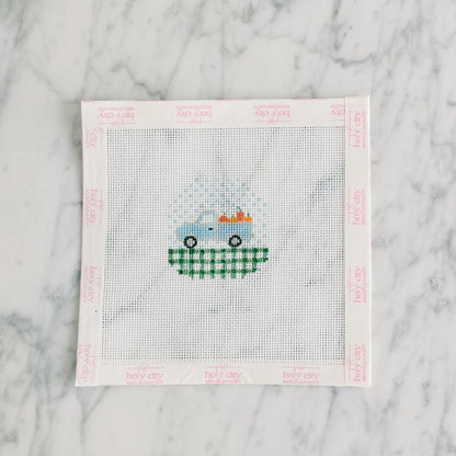 Pumpkin Truck Mini Canvas